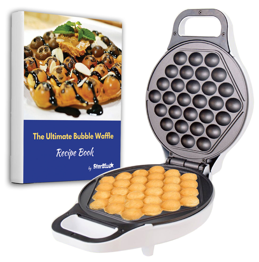 Hong Kong Egg Waffle Maker with BONUS recipe e-book