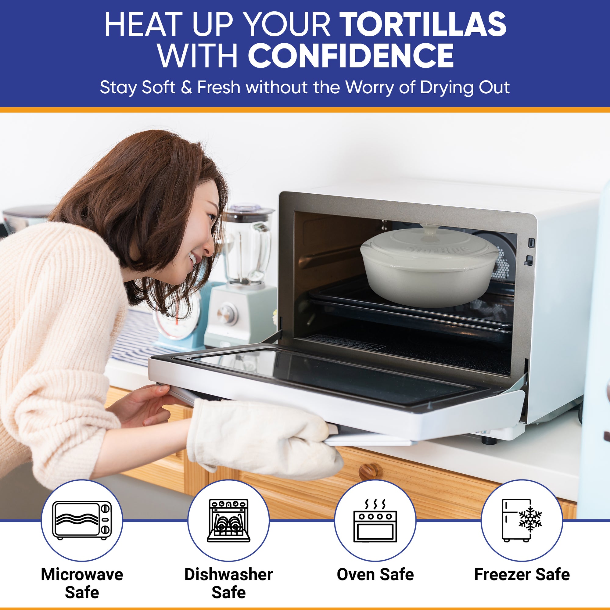 Ceramic Tortilla Warmer