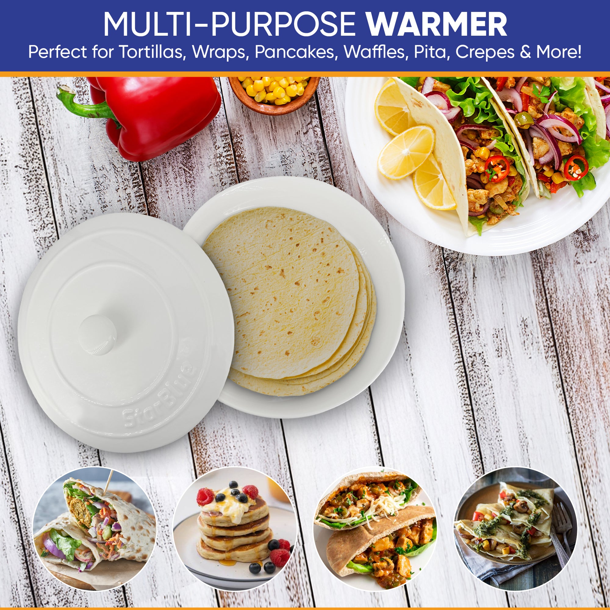 Ceramic Tortilla Warmer