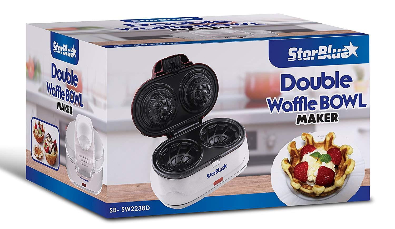 Double Waffle Bowl Maker - StarBlue