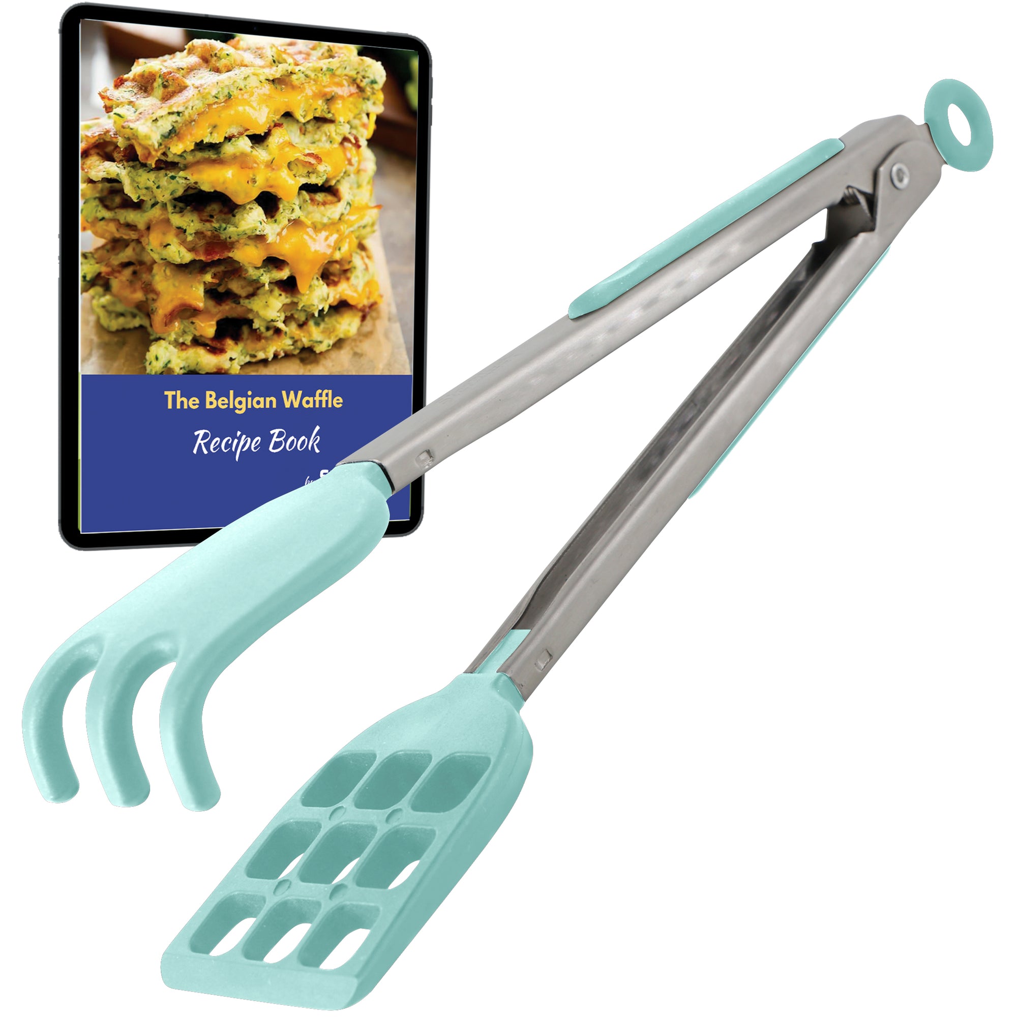 Mini Waffle Tongs 10 Inches