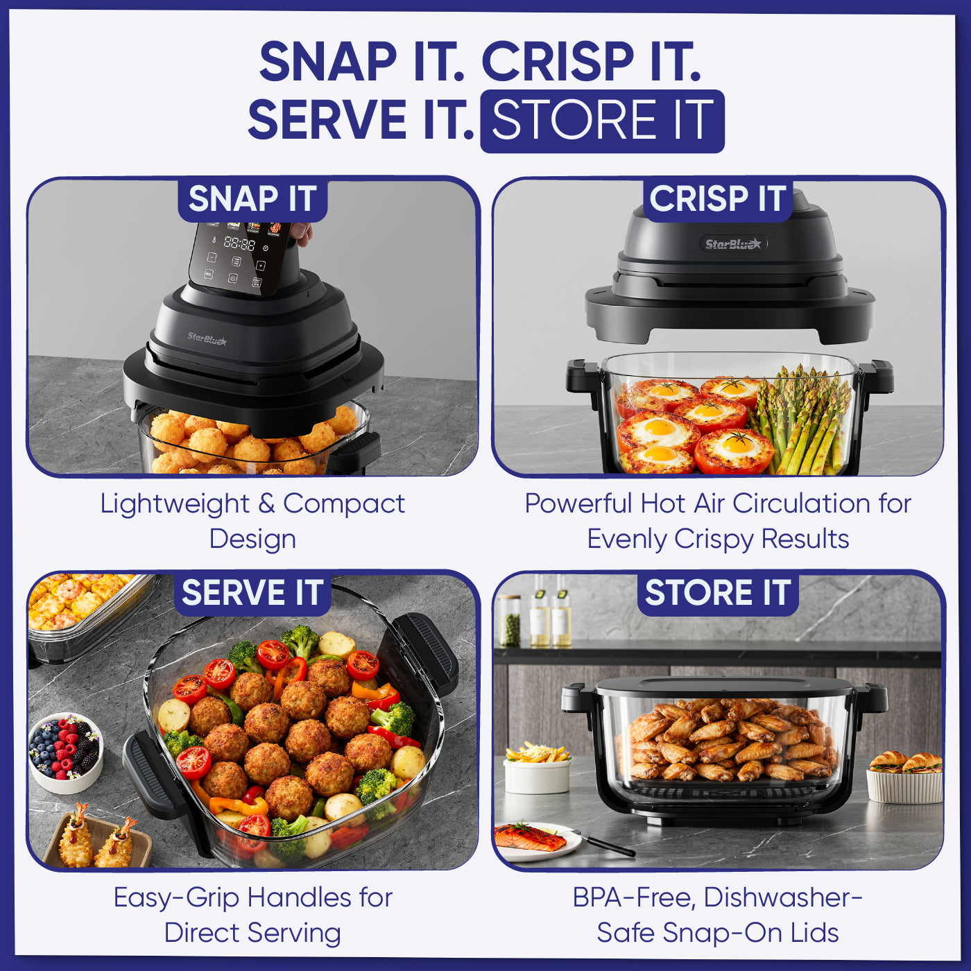 Portable Air Fryer