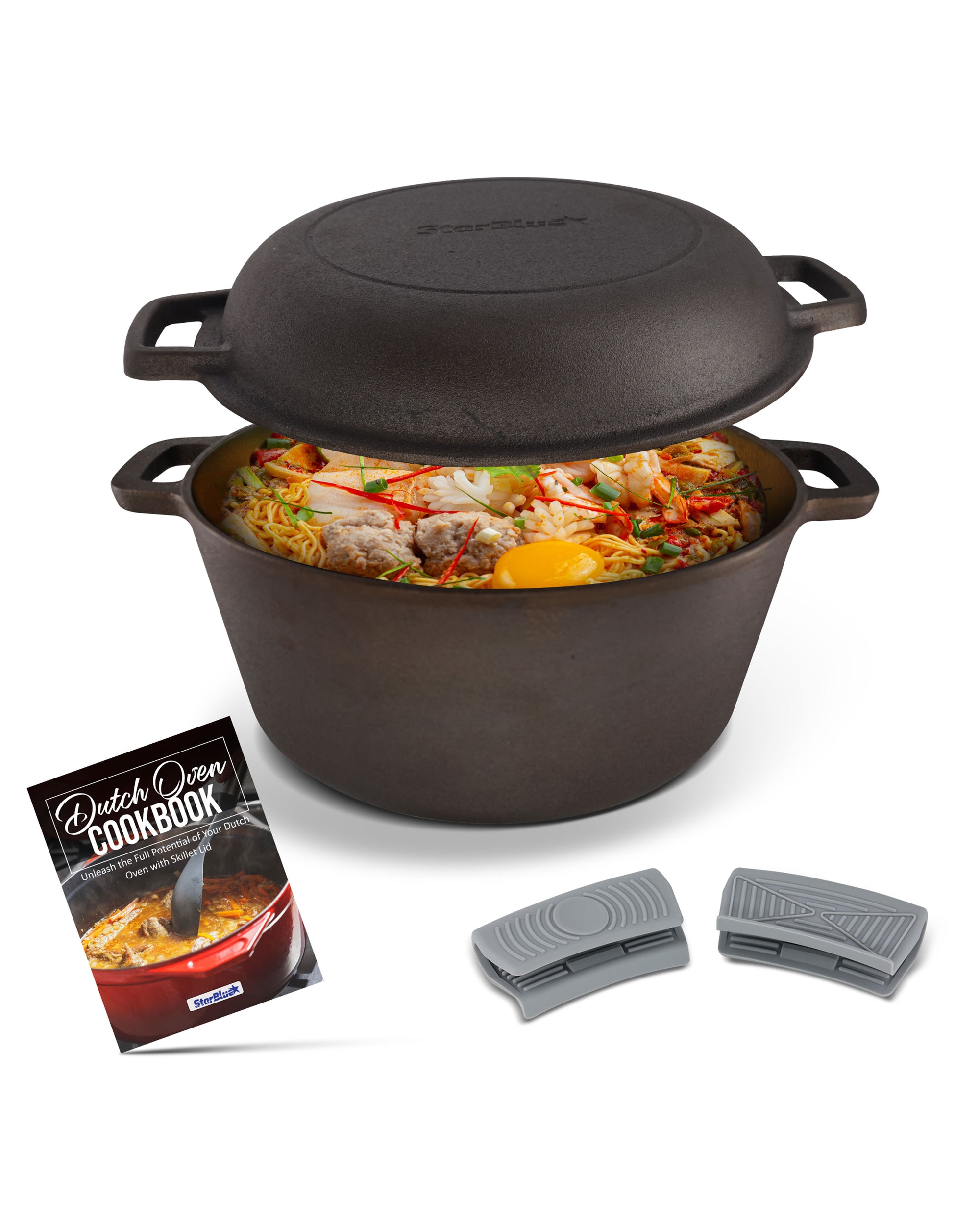 Smooth and Polished Cast Iron Dutch Oven