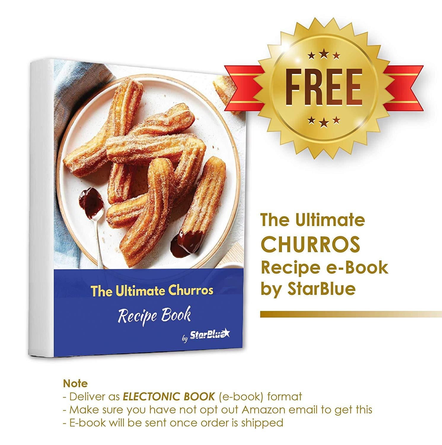 Churrera Churro Maker with Free Recipe e-Book - StarBlue