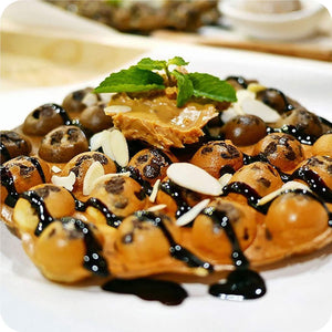 Hong Kong Egg Waffle Maker with BONUS recipe e-book - StarBlue