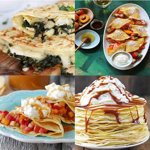 12" Electric Crepe Maker with FREE Recipes e-book - StarBlue