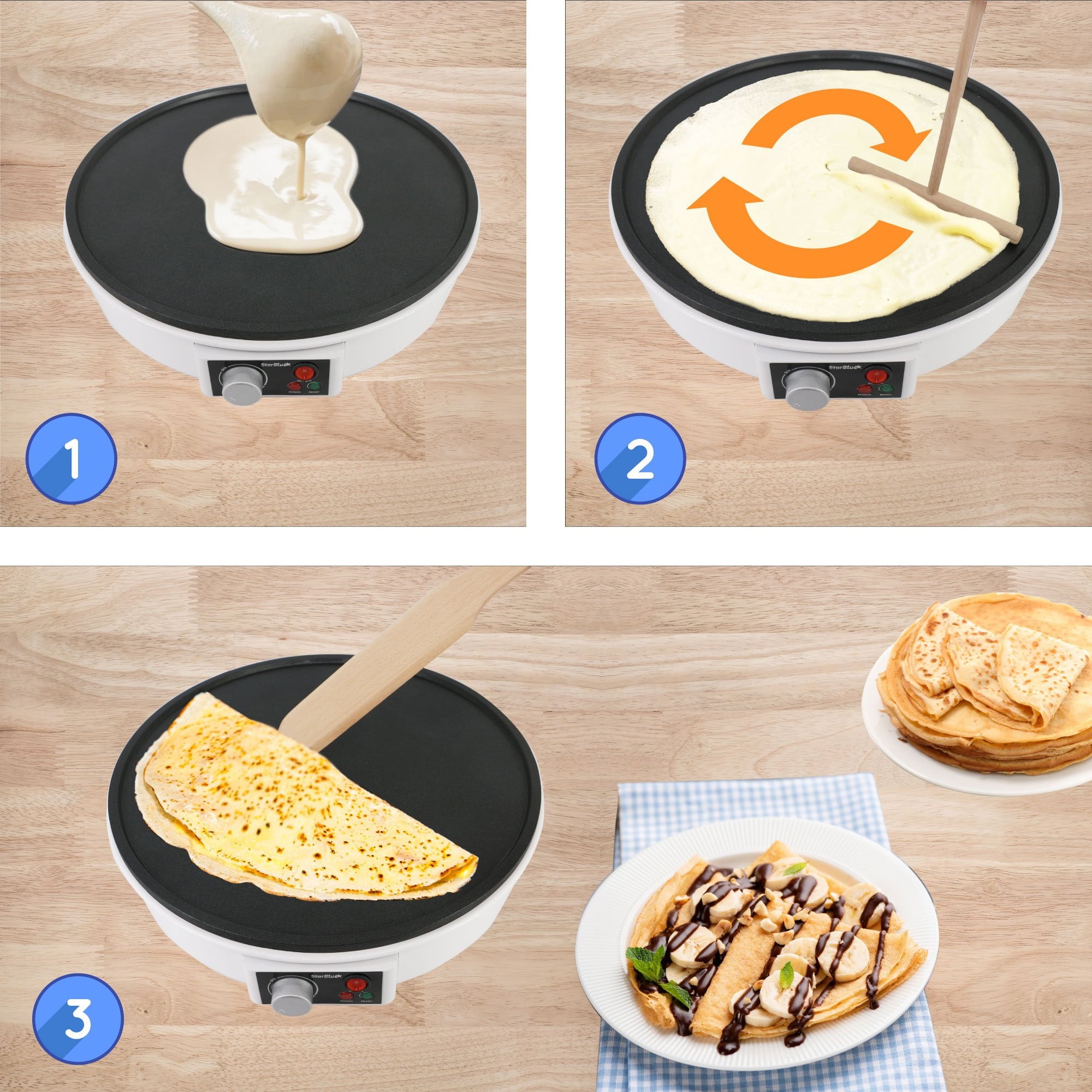 Creative Uses for an Electric Crepe Maker