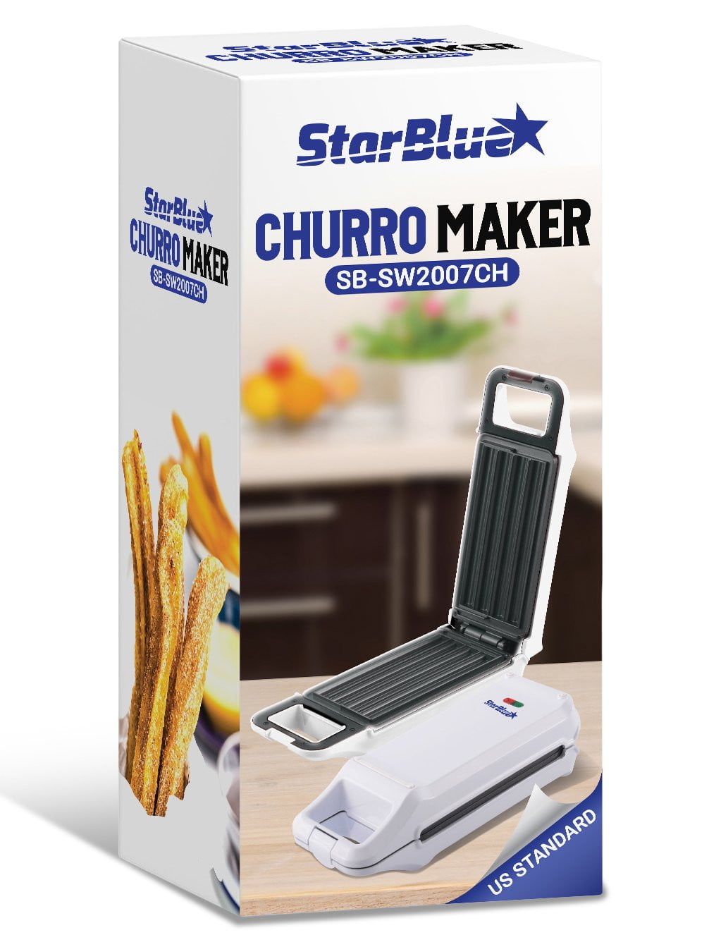 StarBlue Churrera, Appareil a Churros et Chichi, avec Livre De