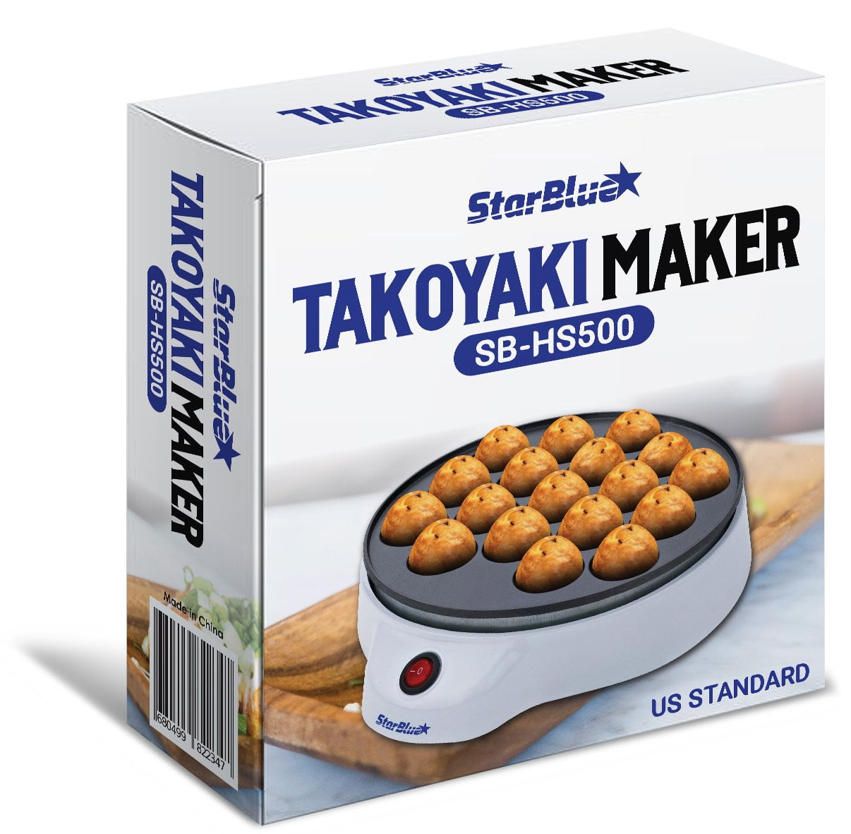 Electric Takoyaki Maker With Free Takoyaki Tools - Specialty