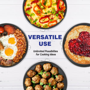 12" Electric Crepe Maker with FREE Recipes e-book - StarBlue