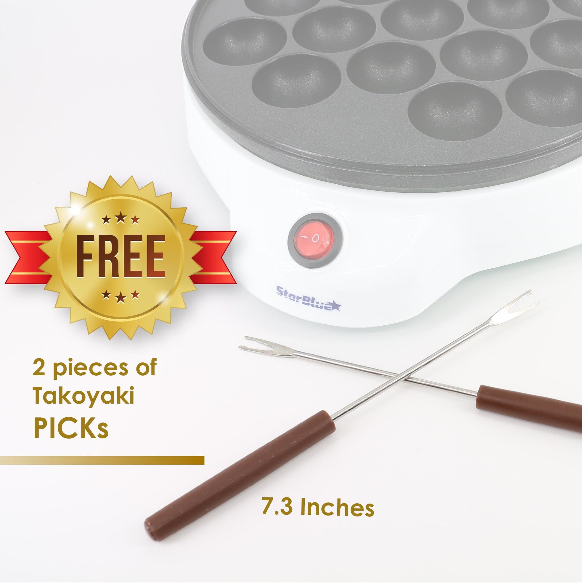 Takoyaki Maker with FREE Takoyaki picks