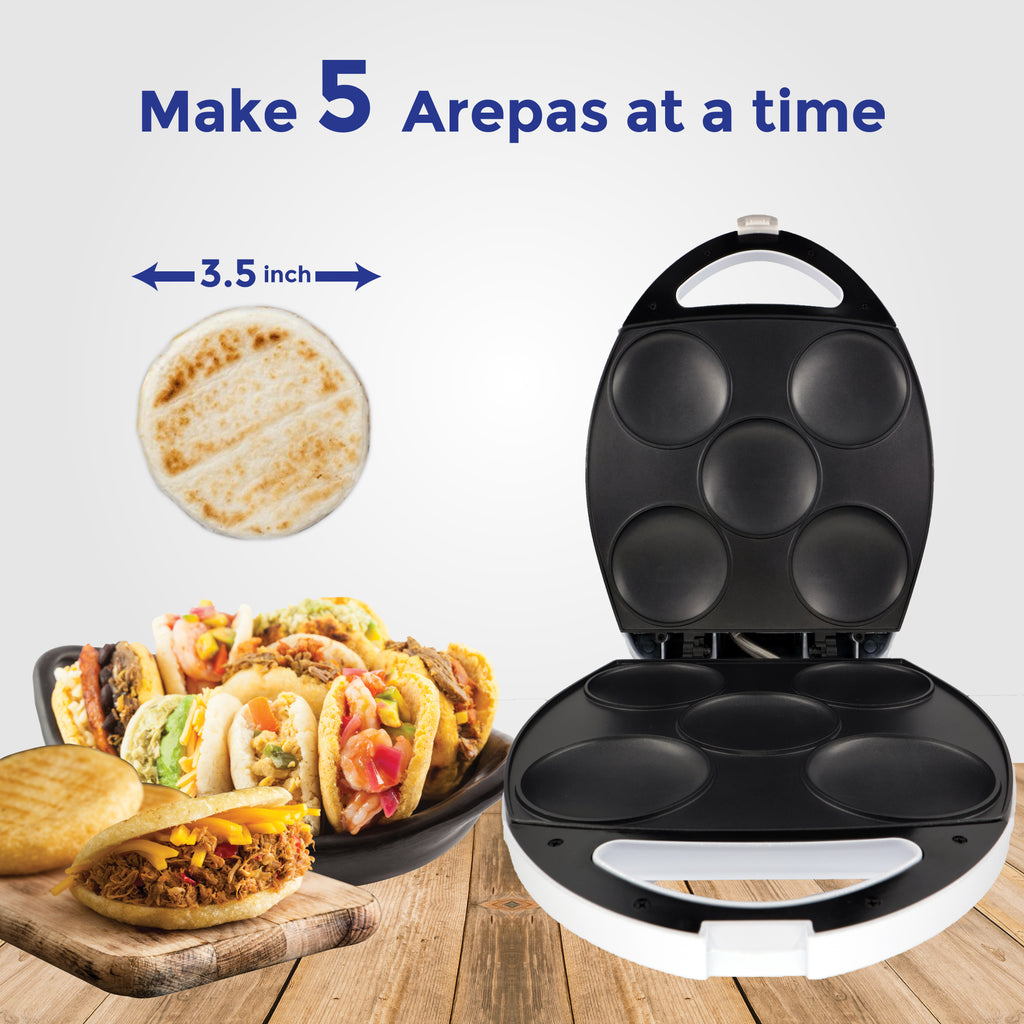 Arepa Machine Arepa Maker with Recipes Book - StarBlue