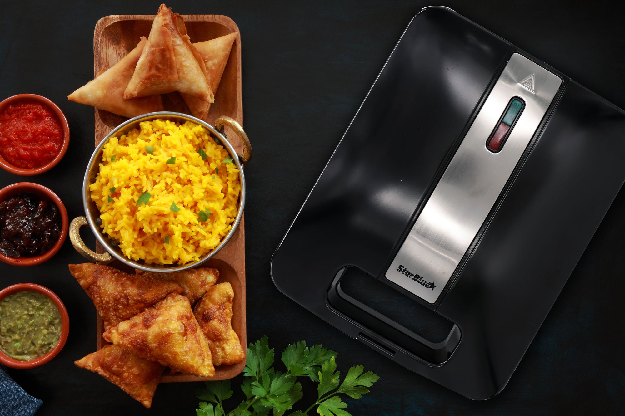 Samosa Maker by StarBlue with Free Recipe Ebook